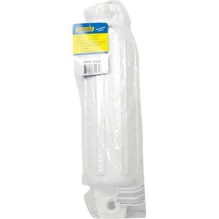 Taylormade-Adidas Taylor Made 79001 Boat Fender White - 4 x 16 in. TA10402